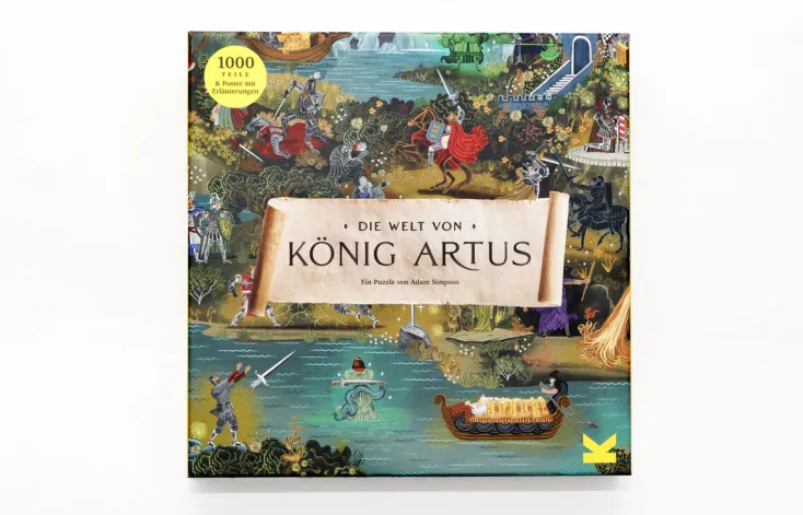 Kinder Laurence King Verlag Spiele & Puzzle|Puzzle Für Erwachsene<Puzzle »Die Welt von König Artus«