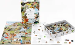 Kinder Laurence King Verlag Spiele & Puzzle|Puzzle Für Kinder<Puzzle »In 50 Vögeln um die Welt«