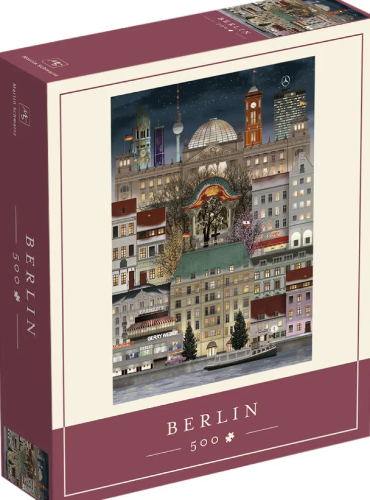 Kinder Martin Schwartz Puzzle Für Erwachsene<Puzzle »Weihnachten in Berlin«
