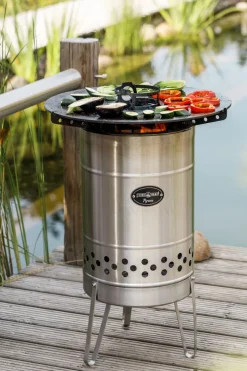 Feuerhand Gartenmöbel<»Pyron« Feuertonne