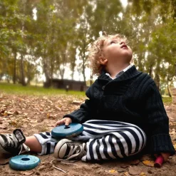 Kinder Wooden Story  Geburt|Holzspielzeug<Regenbogen Stapelturm