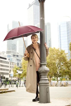 doppler Manufaktur Regenschirme<Regenschirm »Norfolk Oxford« Berry