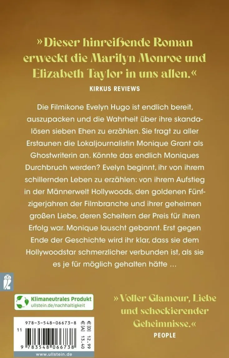 ZEIT Buchhandlung Romane<Reid, Taylor Jenkins: Die sieben Männer der Evelyn Hugo