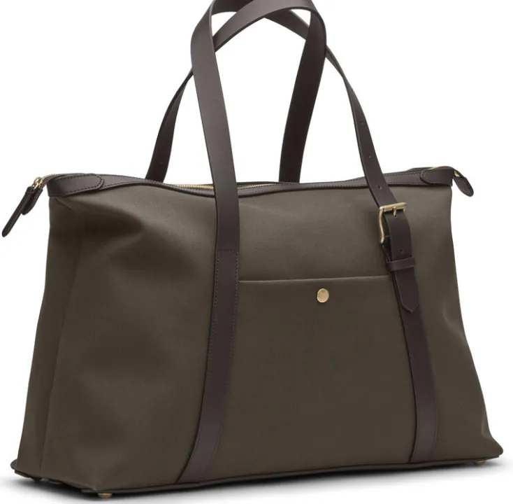 MISMO Weekender<Reisetasche »HOLDALL«, Oliv / Braun