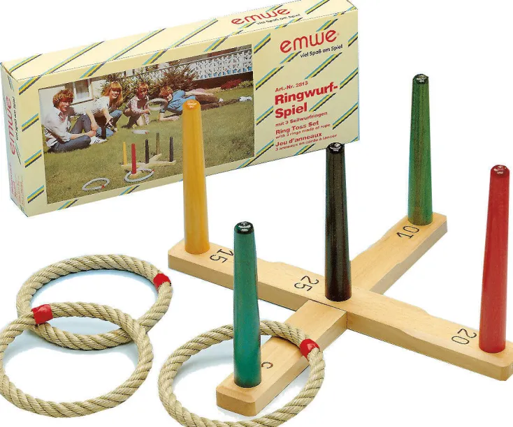 Kinder EMWE Holzspielzeug<Ringwurfspiel