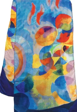 Ars mundi Künstlertücher<Robert Delaunay: Seidenschal »Formes Circulaires« (1912)