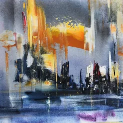 Ars mundi Alle Werke<Robert Hettich: »Urban Storys« 4 Bilder im Set (2021-23)