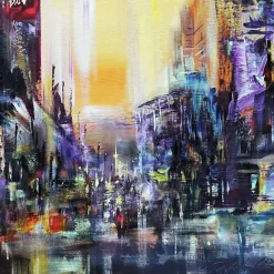 Ars mundi Alle Werke<Robert Hettich: »Urban Storys« 4 Bilder im Set (2021-23)