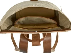 HACK Lederwaren Rucksäcke<Rolltop-Rucksack aus Segeltuch