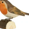 Wildlife Garden Dekoration & Vasen<Rotkehlchen aus Holz