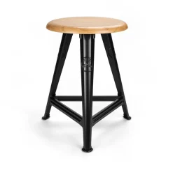 ROWAC Stühle & Sessel<-Schemel »Eiche Mattschwarz«