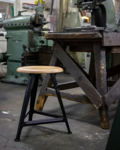 ROWAC Stühle & Sessel<-Schemel »Eiche Mattschwarz«