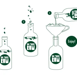 Craftly Likör & Rum<Rum-Set zum selber herstellen