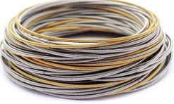 la molla Armreife<»Salz und Pfeffer« Armband