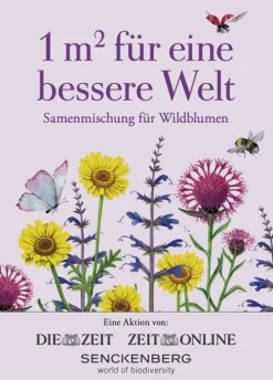 DIE ZEIT Gartenhelfer<Samentütchen Feld- oder Wildblumen »1 Quadratmeter«