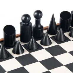 Kinder MANOPOULOS Spiele Für Erwachsene|Spiele Für Kinder<Schachspiel »Bauhaus Schwarz & Weiß« mit Schachfiguren