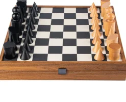 Kinder MANOPOULOS Spiele Für Erwachsene|Spiele Für Kinder<Schachspiel »Bauhaus Schwarz & Weiß« mit Schachfiguren