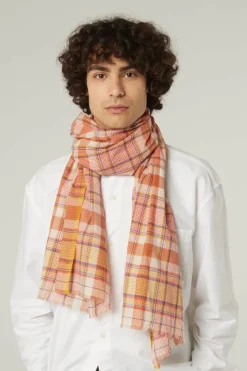 MOISMONT Baumwolle & Leinen<Schal »No. 666«, Poppy Red