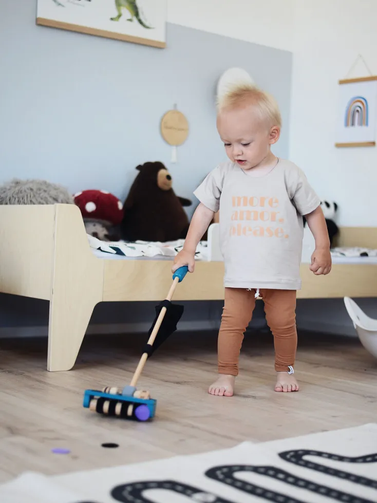 Kinder Small Foot Holzspielzeug<Schiebespielzeug »Staubsauger«