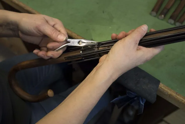 doppler Manufaktur Regenschirme<Schirm »Kastanie Oxford«