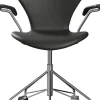 Fritz Hansen Schreibtischstühle<Schreibtischstuhl »Series 7™«, Schwarz