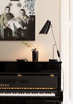 Northern Tisch- & Leseleuchten|Schreibtischleuchten<Schwarze Tischlampe »Birdy«