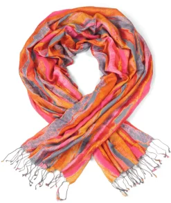 Ars mundi Seide|Künstlertücher<Seidenschal »Sunset«