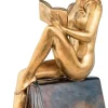 Ars mundi Alle Skulpturen|Bronze<Senoner, Richard: Skulptur »Lesende«