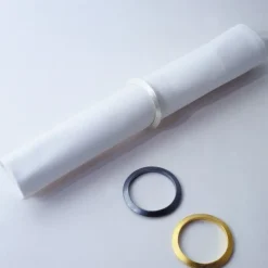 HML Berlin Zubereiten & Servieren<Serviettenring »Pure« Silber