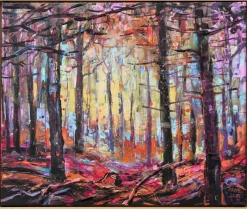 Ars mundi Alle Werke<Sibylle Bross: »Hochwald«, (2024, Serielles Unikat)