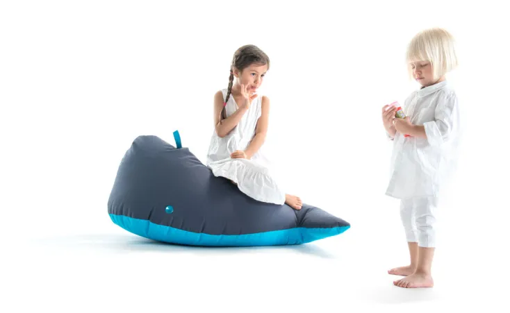 Kinder Happy Zoo Kuscheltiere & Puppen|Möbel<Sitzkissen Wal »BEN«