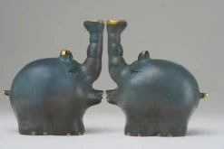 Ars mundi Alle Skulpturen|Bronze<Skulptur »Ottifanten in Love«