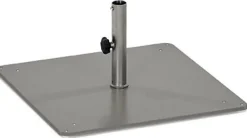 WEISHÄUPL Gartenmöbel<Sonnenschirmständer Bodenplatte »Stahl«
