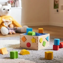 Kinder GOKI Holzspielzeug|Lernspiele<Sortierbox