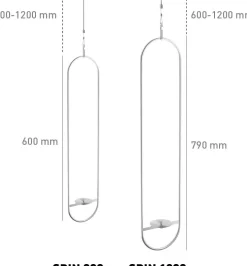 höfats GmbH Outdoorlampen & Solar|Gartenleuchten<SPIN Hängesystem