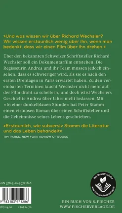 ZEIT Buchhandlung Romane<Stamm, Peter: In einer dunkelblauen Stunde