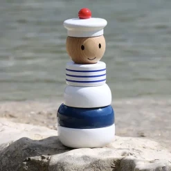 Kinder VILAC Holzspielzeug|Konstruieren & Experimentieren<Stapelfigur »Marine nationale«
