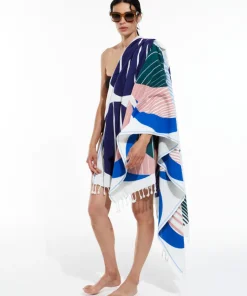 Mapoésie Bettwäsche & Handtücher<Strandtuch »Cinetique No.305«