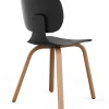 Klöber Stühle & Sessel<Stuhl »com 66« Schwarz, Eiche