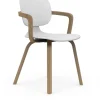 Klöber Stühle & Sessel<Stuhl »com 66« Weiß, aus Eiche