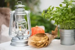 Feuerhand Outdoorlampen & Solar|Gartenleuchten<Sturmlaterne Zinc-Plated