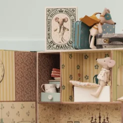 Kinder Maileg Kuscheltiere & Puppen<»Superheldmaus« in Streichholzschachtel