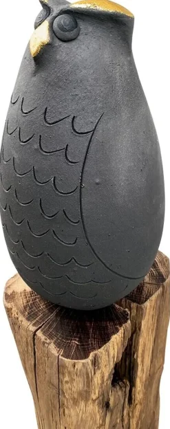 Ars mundi Gartendekoration|Alle Skulpturen<Susanne Boerner: Gartenstele »Hauswächter Eule«