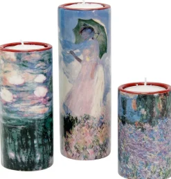 Ars mundi Keramik & Gläser<Teelicht-Set nach Claude Monet