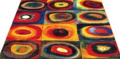 Ars mundi Teppiche|Teppiche<Teppich »Farbstudie Quadrate« nach Kandinsky