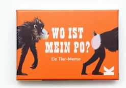 Kinder Laurence King Verlag Spiele & Puzzle|Spiele Für Kinder<Tier-Memo »Wo ist mein Po?«