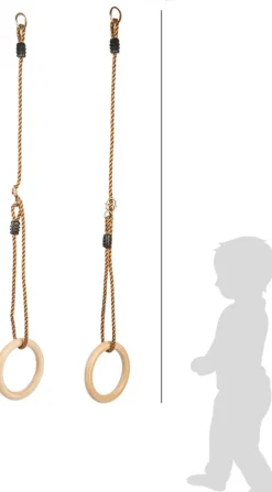 Kinder Small Foot Kinder Im Garten|Holzspielzeug<Turnringe aus Holz