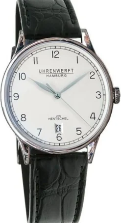 Hentschel Uhrenmanufaktur Armbanduhren<Uhrenedition »ZEIT 1« aus Edelstahl
