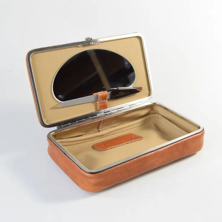 F. Hammann Etuis<Utensilienbox aus Leder