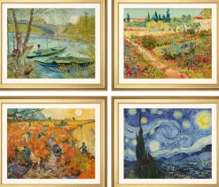 Ars mundi Alle Werke<van Gogh, Vincent: 4 Landschaftsbilder im Set